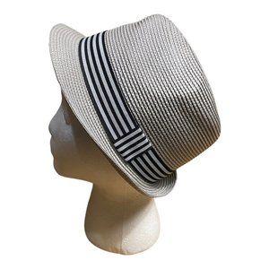 Women Bucket Sun Beach Summer Hat Fedora Panama Ribbon Cap Sombrero